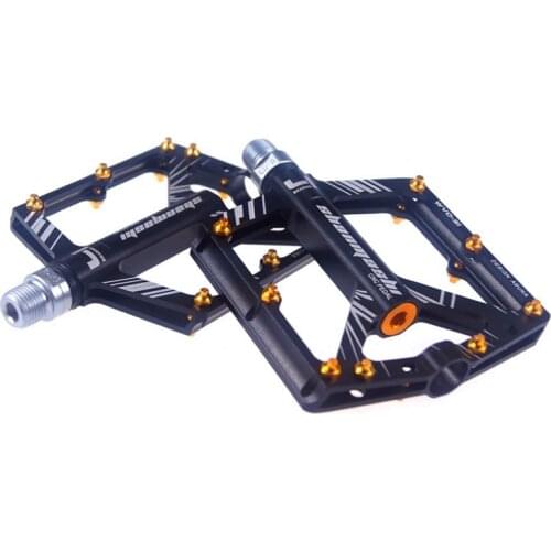 New Mountain Bike Bicycle Pedals Cycling Ultralight Aluminium Alloy 4 Bearings MTB Pedals Bicicleta Bike Pedals Flat BMX
