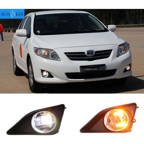 Pair Front Bumper Foglight w/ Covers+Switch H11 Bulbs For Toyota Corolla 2008 2009 2010 Fog Lamps cover headlight Wiring Harness