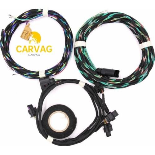 PARKING FRONT 4K TO 8K PDC OPS INSTALL HARNESS CABLE WIRE KIT FOR VW PASSAT B7 CC TIGUAN 5N
