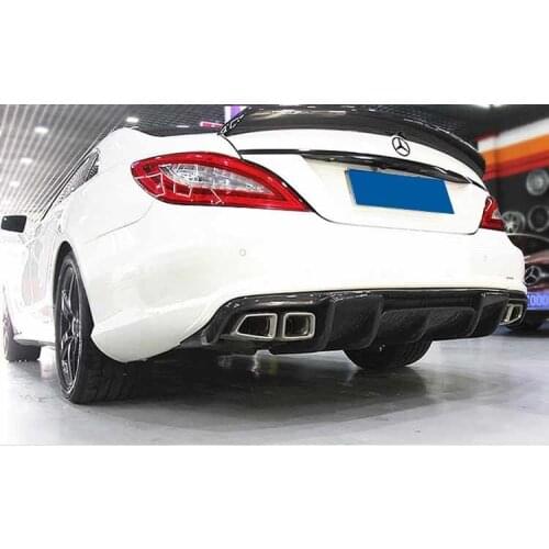 Applicable to Mercedes W218 Benz Cls Cls63 350 Modified Carbon Fiber Small Surround Front Shovel Rear Lip Skirt Tail