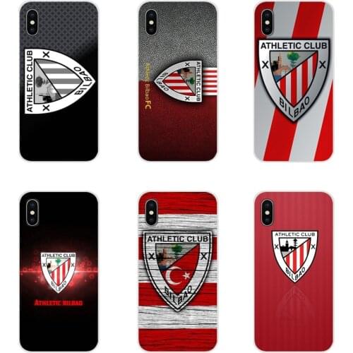 Athletic Club Bilbao FC Logo For Apple iPhone X XR XS 11 12Pro MAX 4S 5S 5C SE 2020 6S 7 8 Plus ipod 5 6 Accessories Phone Cases