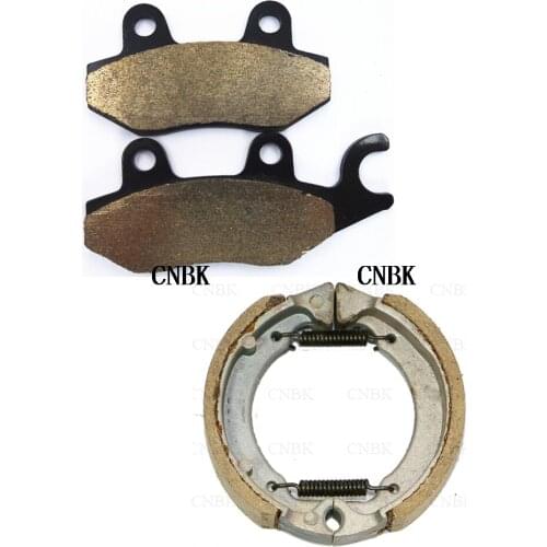 Brake Pads Shoe Set for Brake Shoe Set for E-TON EXL 150 Yukon S.T. (Rear Disc Model) 2005 - 2007 (Quad) Front Rear