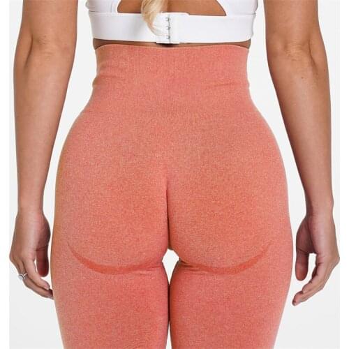Ladies Seamless Sports Shorts High Waist Leggings Gym Workout Yoga Pants Bermuda Shorts for Womens Fashion