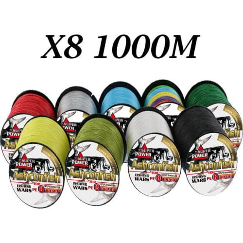 1000M super fishing line for heavy trolling 8 Strands strong braided lines fishing 6-300LB 0.1mm-1.0mm fishing cord sea fishing