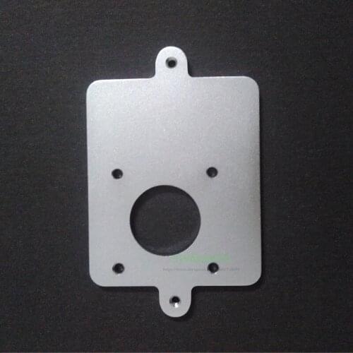 Ultimaker 2 Extended extruder aluminum metal conversion mount plate for Ultimaker 2 3D printer parts