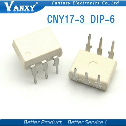 10PCS CNY17-3 DIP6 CNY17 DIP DIP-6 new and original IC