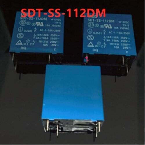 10pcs Relay SDT-SS-112DM 12VDC brand new original
