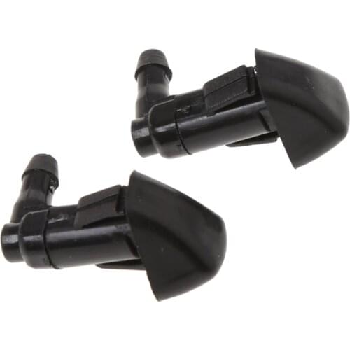 New 2 Pcs Windshield Wiper Water Spray Jet Washer Nozzle For 2003-2007 Honda Accord