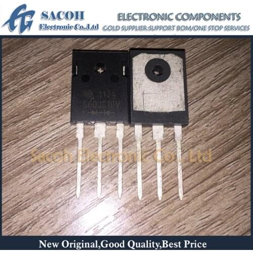 Free Shipping 10Pcs S60JC10V S60JC10 60JC10 TO-247 60A 100V Schottky Carrier Rectifier Diode
