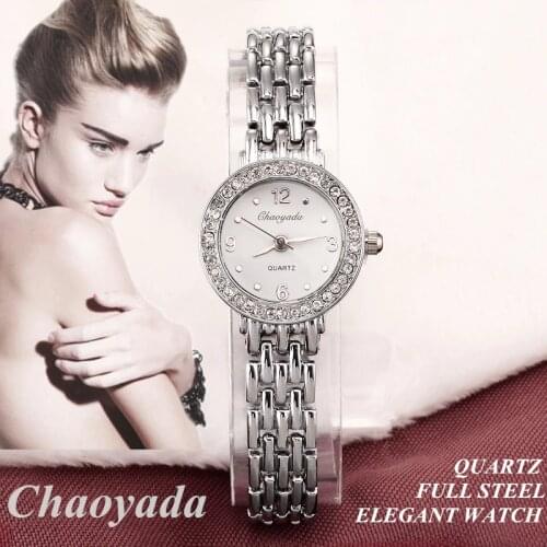 Women CYD Watch New Elegant Luxury Quartz Fashion Casual Watch Carved Patterns Bracelet Relojes hot sale silver color WristWatch