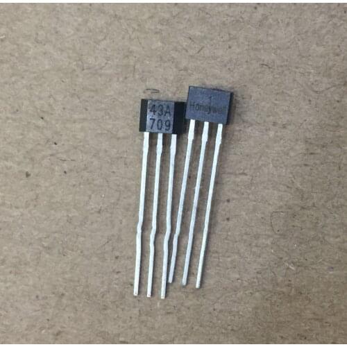 For Honeywell SS443A Unipolar Hall Sensor Screen Printing 43A Position Detection Brushless Motor for Electric Vehicle