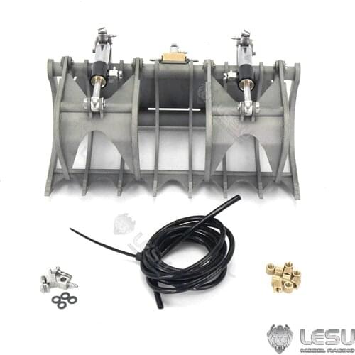 LESU 1/14 Metal Gripper for RC Hydraulic Skid Steer Loader Bobcat A0008 B0008 TH19130-SMT5
