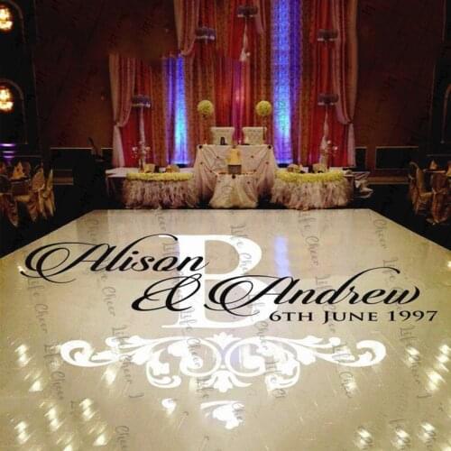 Wedding Dance Floor Decal wedding DIY decor Wedding Floor Decal Wedding Party welcome Day Dance Floor Decal Sticker