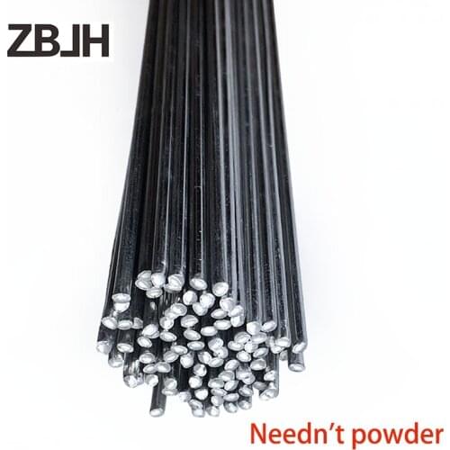 20pcs 2mm*50cm Aluminum Flux Cored Gas Welding Wire No Need Soldering Powder Instead Of WE53 Rod