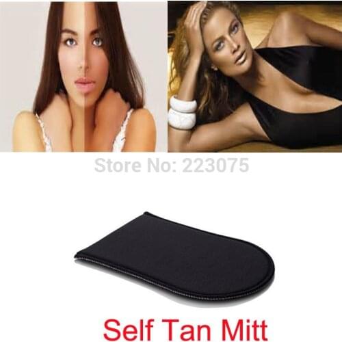 Tanning Mitt Self-Tan Applicator Glove Bronzer Cream Mitten Sunless Self Tanner MOUSSE LOTION &GEL Soft Velvet Side 120pcs/Lot