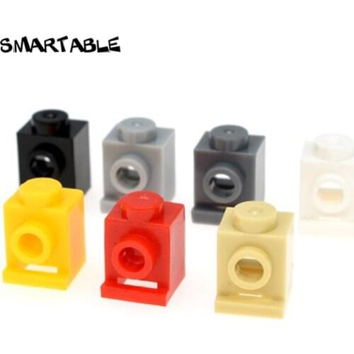 Smartable Brick Special 1x1 with Headlight and No Slot Building Blocks Parts Toys For Kids Compatible 4070 100pcs/lot