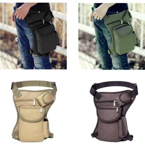 Molle Leg Bag 1000D Nylon Tactical Waist Pack Leg Drop Bags Travel Belt Bag Hiking Hunting Camping Waterproof Outdoor Tools