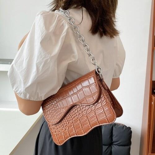 High Quality Women Small Pu Leather Handbags Shoulder Bags Designer Chain Ladies Messenger Bags Fashion Female Crossbody Bag New