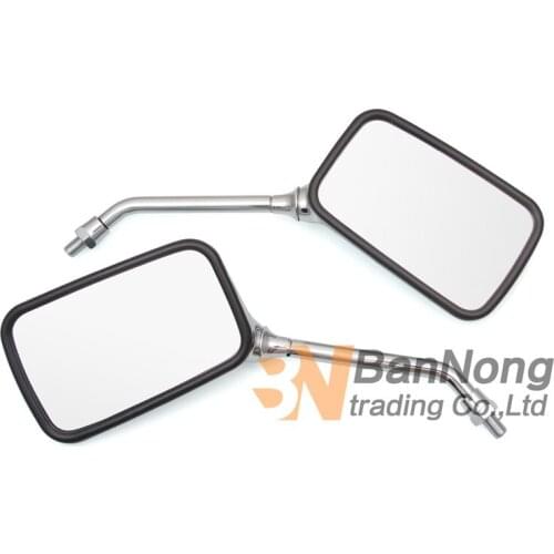 2X10mm Chrome Street Side View Rearview Mirrors For Honda CB400 SF CB750 CB1000 CB1300 CB-1 VTEC VT250 CB250 Hornet JADE 250