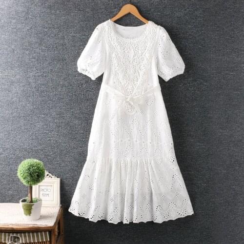Lamtrip Unique Lace Lolita Princess Short Sleeve Gothic Kawaii Belt Mermaid Dress 2021 Summer