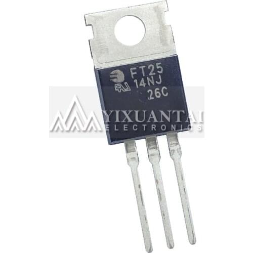 10pcs/lot 100% NEW origina Triac FT2514NJ FT251 4NJ FT2514 FT 2514NJ TO220 Triode Transistor TO-220 800V 1.55V 5uA 3-Pin
