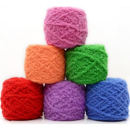 100g Five Strands Of Coral Fleece Ball Of Yarn For DIY Handmade Craft Knitting Scarf Materials Supplies