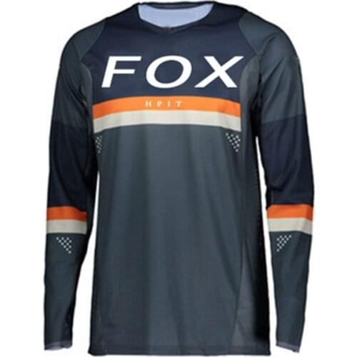 2021 Mens Downhill Jersey Hpit Fox Mountain Bike Mtb Shirts Offroad Motorcycle Motocross Sportwear Clothing Mtb Jersey Cycling