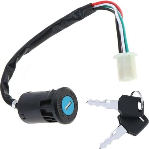 KUNRAY Universal Motorcycle Motorbike Ignition Switch Key Power Lock For Electric Bicycle Electric Scooter Motor Two Wiring Part