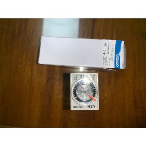 Omron original delay relay H3Y-4-C 1S 5S 10S 30S 60s 24VDC 220VAC H3Y-4-C 1S AC220 5S 10S 30S 60S DC24