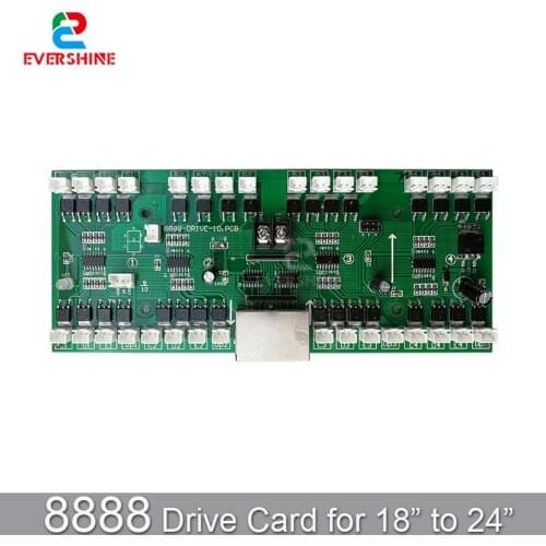 4/5/6 Number Drive Control Card For 1 Inch To 32 Inch 7 Segment Digital Number Module LED Gas Station Electronic Fuel Price Sign