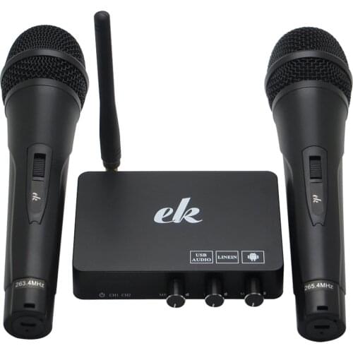 Portable Wireless Family Home Karaoke Echo System Singing Microphone Box Karaoke Player USB Audio for Android TV Box Smart TV