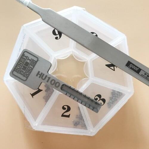 Locksmith Tools Honest Car Key Moulds HU100 For New Buick/Cruze/Cadillac/Malibu Car Key Duplicating (one box)