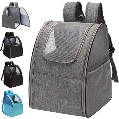 Travel Pet Carrier Bag Pet Carriers Foldable Cat Backpack Carrier Outdoor Puppy Cat Dogs Shoulder Bags Backpack For Hiking