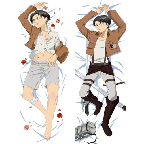 2020-April Anime Attack on Titan Eren Jaeger Erwin Smith Shingeki no Kyojin Dakimakura Pillow Case Hugging Body Pillow Cover