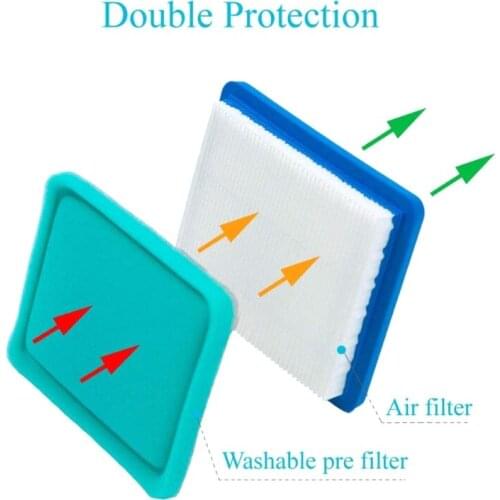 203F Pcs of 3 Air Cleaner Foam Filter Non-toxic for Most Lawn Mower/ Tractor Filter Strong Adsorption Capacity Filter