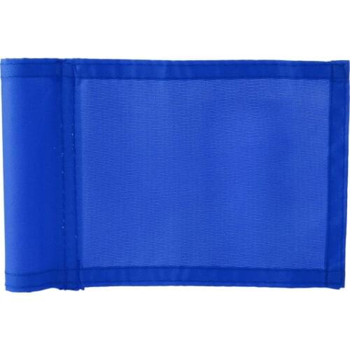 3 Pieces Standard Nylon Training Golf Putting Practice Green Flag, Backyard Practice Putting Green Flag - Blue