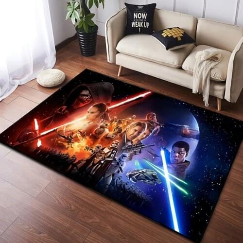 80x160cm Star Wars Baby Play Mat Carpet Living Room Bedroom Decor Children Mat on The Floor Kids Room Hallway Large Rug