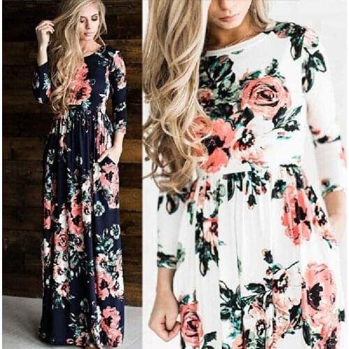 Amwradof Summer Dresses With Print