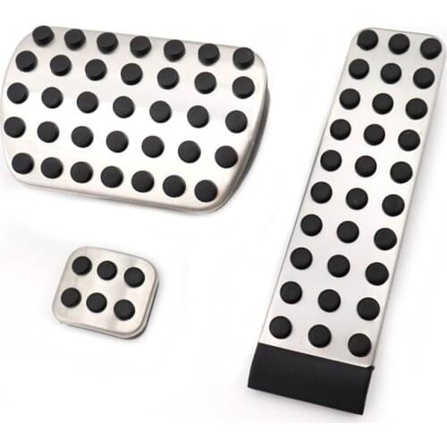 Car Accessories For Mercedes Benz W124 W202 W203 W140 W208 W210 W211 W220 R170 R171 R-Class AT Brake Clutch Pedal Pad Covers