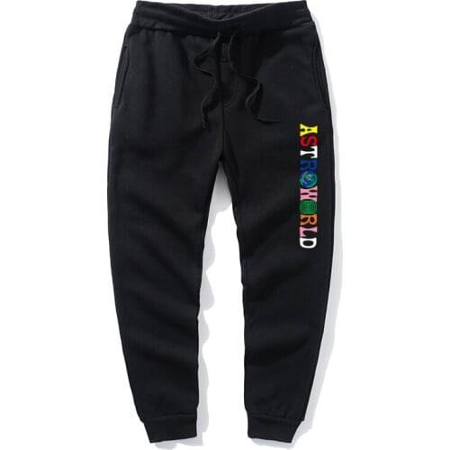 Hot selling ASTROWORLD running jogging pants mens soft fitness jogging pants sports pants trousers fitness sports training pant