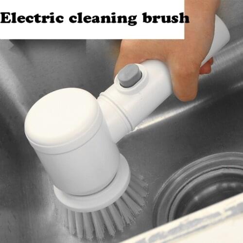 Electric cleaning brush Kitchen with dishwashing automatic pot brush cleaning convenient does not hurt the pot sponge brush