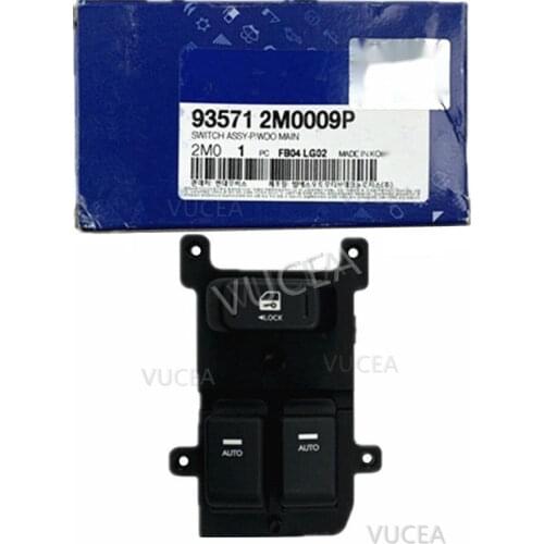 For Hyundai Genesis Coupe 2010 2011 2012 Left Driver Door Power Window Main Switch Original 935712M0009P 93571-2M0009P