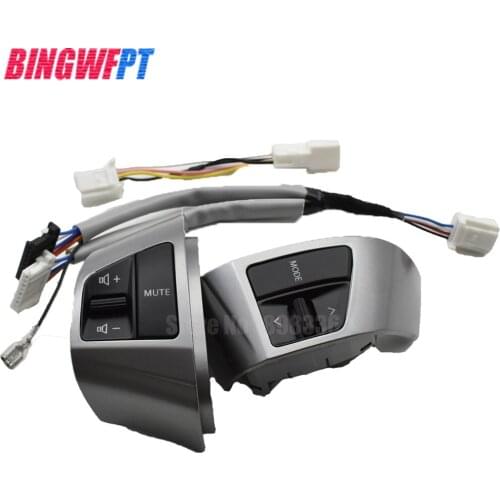 Steering Wheel Switch Button For Hyundai Elantra Car Accessories Bluetooth Call Constant Speed Cruise Modified Multi-functional