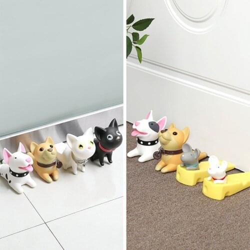 Creative Cartoon Silicone Door Stopper Anti-pinch hand Door Catcher Block Home Office Children Security Door Card Baby Protect