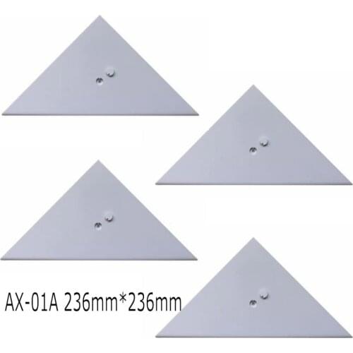 Foosball Table White Triangle Sheets for 4 Corners Adult Standard table 236mm*236mm REPLACEMENTS FOR Table soccer