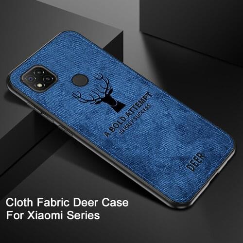 Silicone Fabric Bat Cloth Deer Covers For Xiaomi redmi 9C NFC Phone Case For Xiaomi redmi note 8t pro redmi9 a C TPU Cover Coque