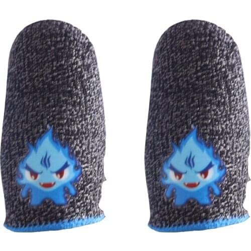 Luminous Finger Cover Game Controller For PUBG Sweat Proof Non-Scratch Sensitive Touch Screen Gaming Finger Thumb Sleeve Gloves