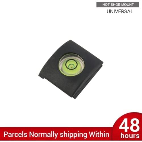 Camera Hot Shoe Protector Cover Bubble Spirit Level Cover for Nikon Canon Olympus Panasonic Pentax Fujifilm DSLR SLR Cameras