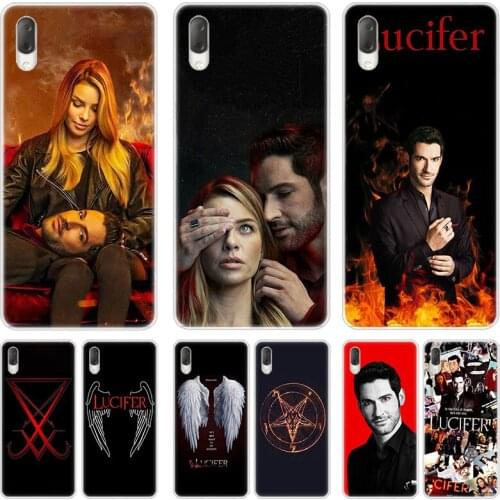 Hot Movie Lucifer Poster Hard Case For Sony Xperia L1 L2 L3 X XA XA1 XA2 Ultra E5 XZ XZ1 XZ2 Compact XZ3 M4 Aqua Z3 Z5 Premium