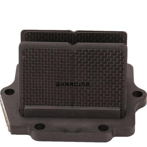 1 pcs Motorcycle Carbon Fiber Reed Valve For KAWASAKI KDX200 KDX220 Ninja KRR 150 KRZ150 ZX150 For VForce3 V313A All Year